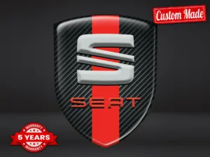 Seat Pegatinas Logo Negocio Edición Estrella Resistentes